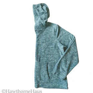 BASS Marled Fleece Pullover Hoodie Size XL Front Kanga Pocket